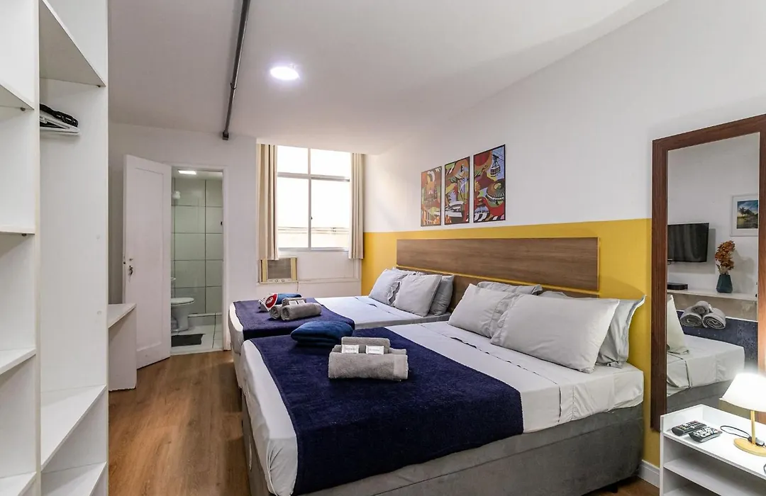 Copacabana: Pet-Friendly, Praia | 3 hóspedes-1